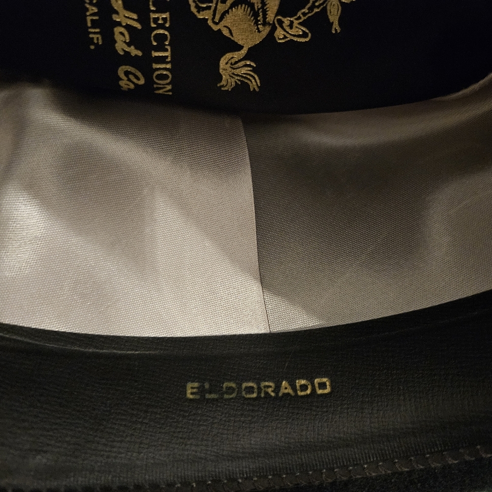 Mens Western "El Dorado" Wool Hat - Picture 7 of 9